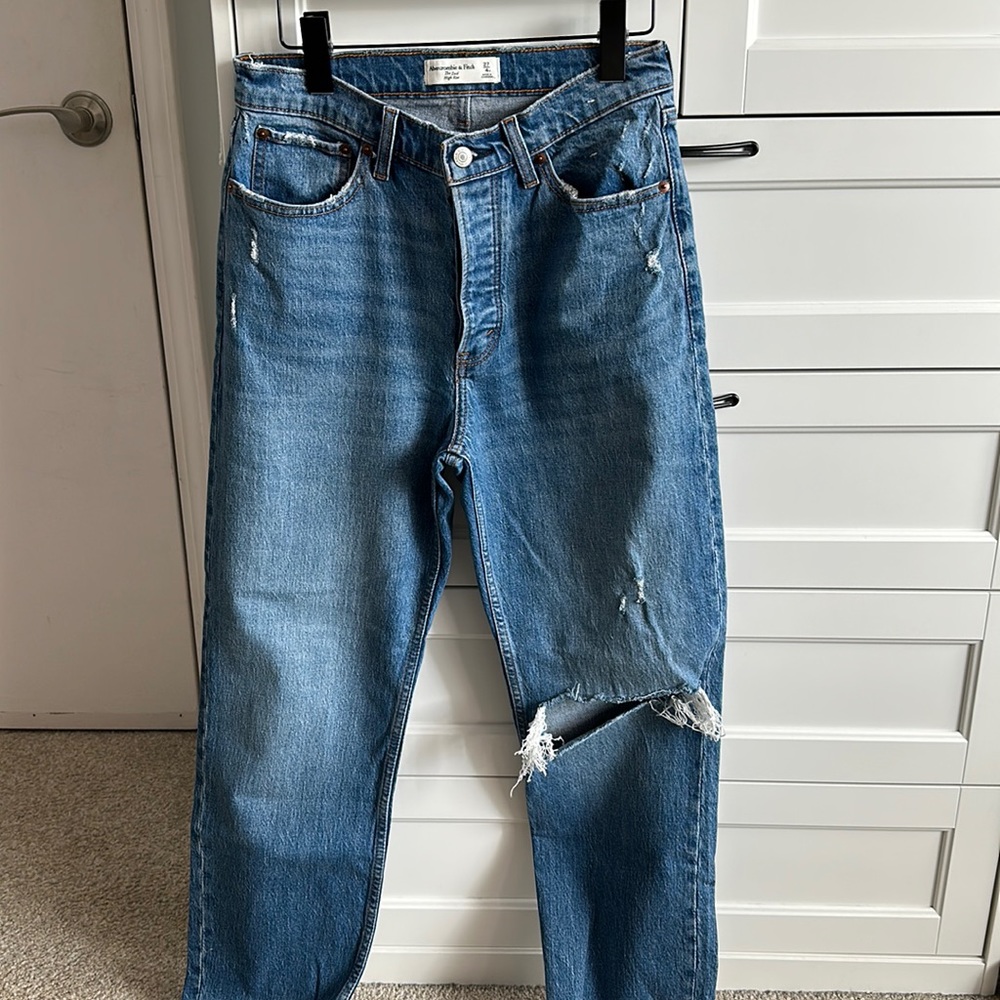 Abercrombie Dad High Rise Jean